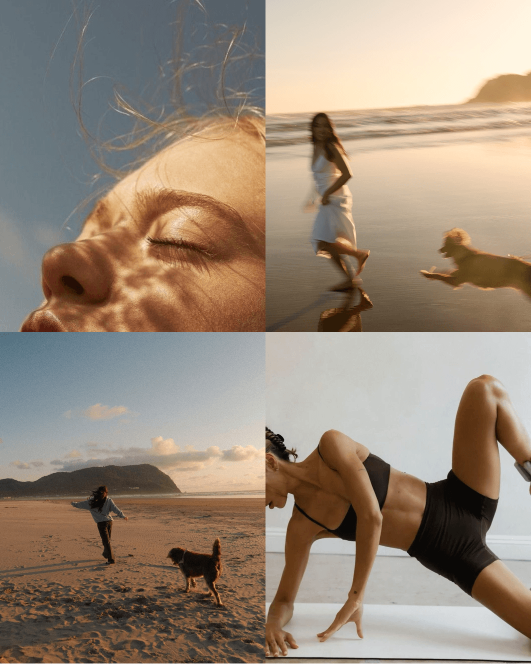 Mood board made with the Aethel mood board maker